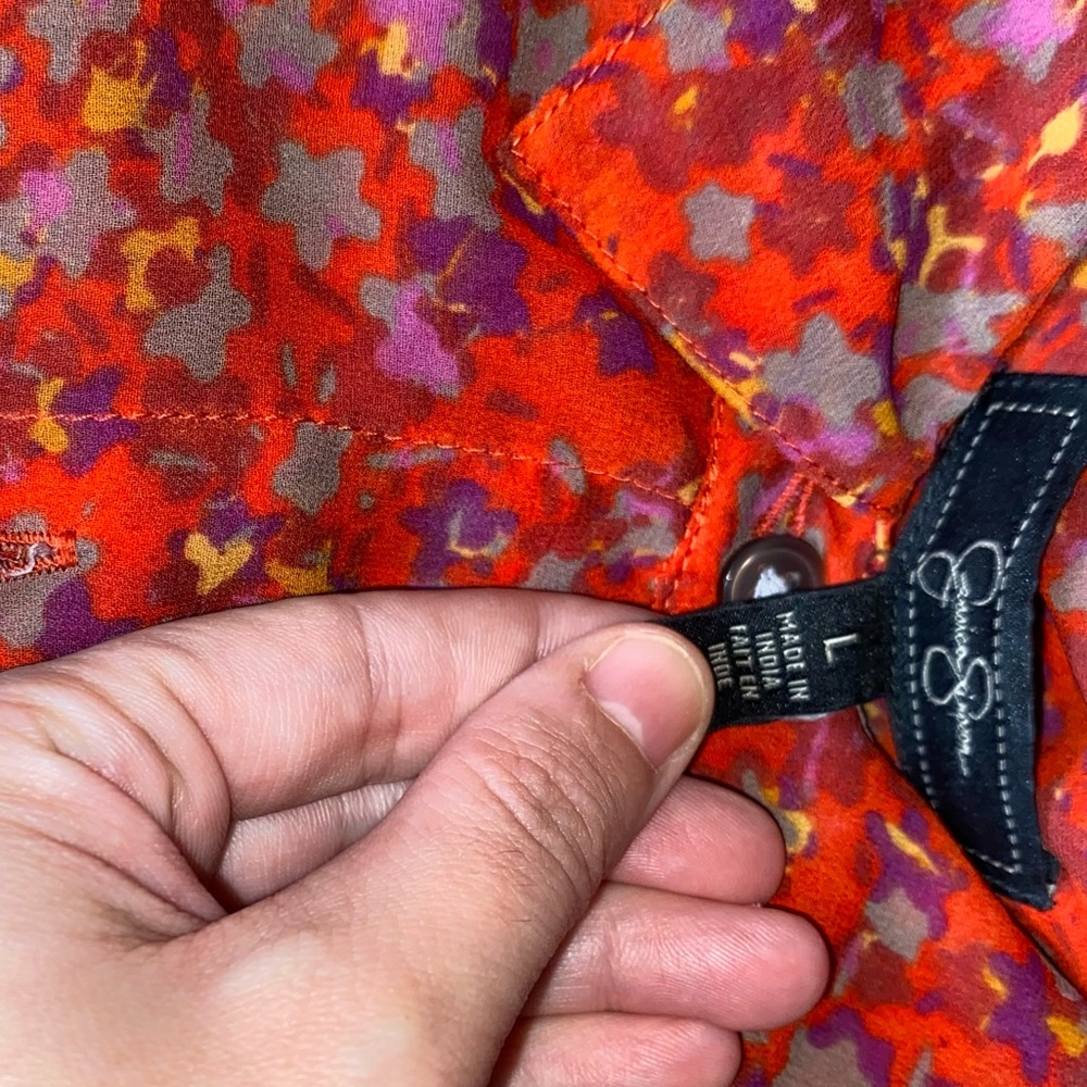 🌸 Jessica Simpson blouse - Picture 3 of 4